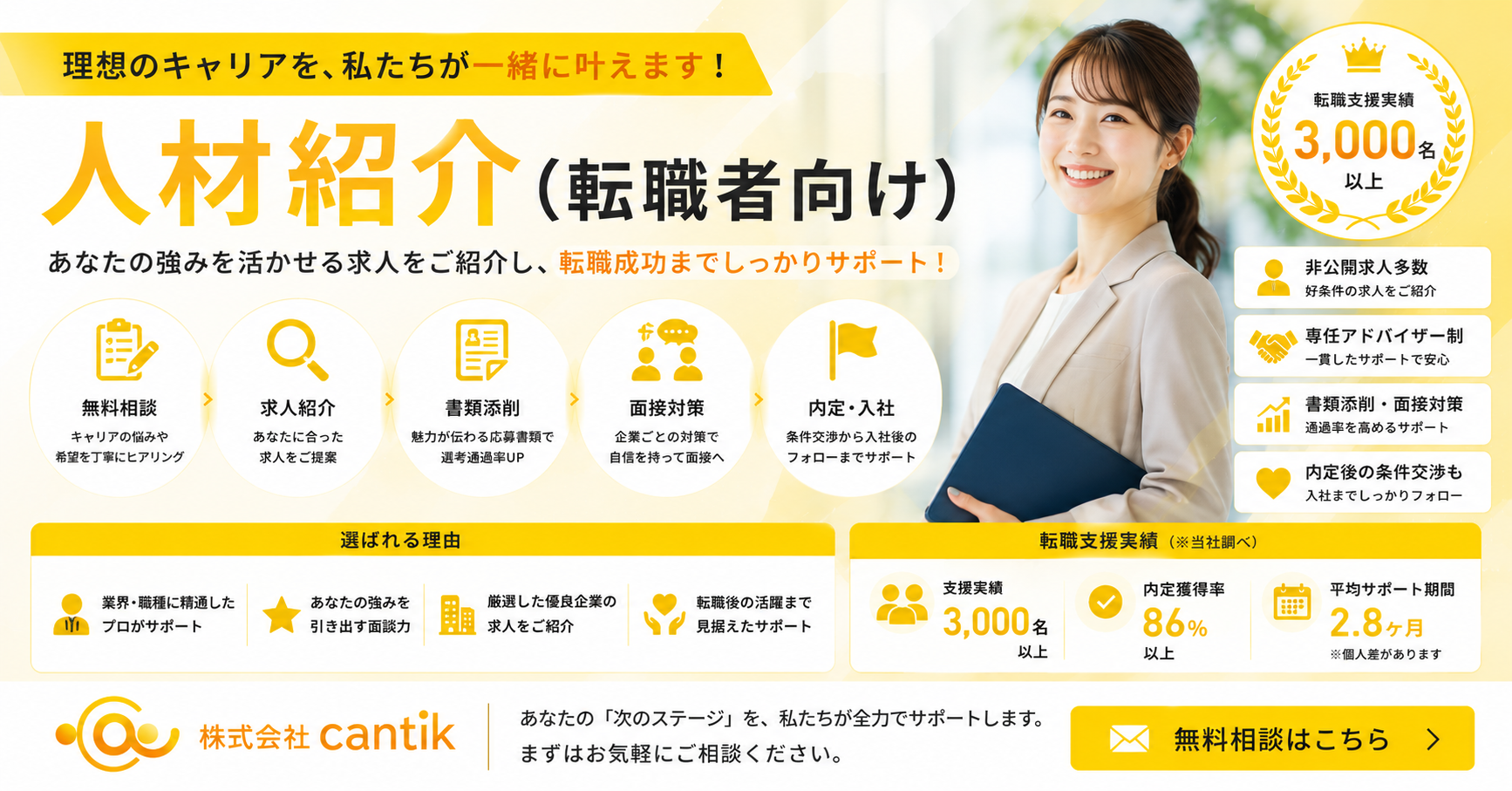 人材紹介（転職者向け）