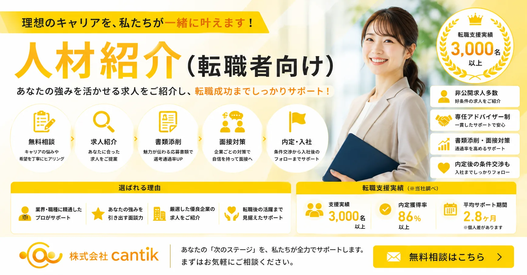 人材紹介(転職者向け)